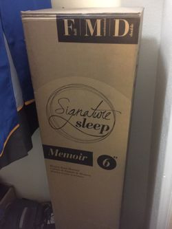 Full size memory foam mattress! In box