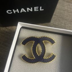 Enamel Navy Brooch 