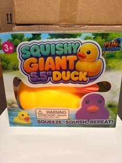 Fun Storm Squishy Giant 5.5" Duck Toy