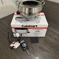 Cuisinart Electric Fondue Set (CFO-3SSP1)