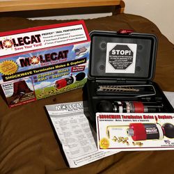 Mole Cat.  Shockwave Terminates Moles And Gophers