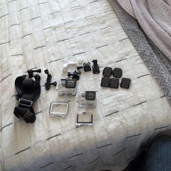 Gopro Black 7 And GoPro Hero 4 And A Lot Of Accessories!
