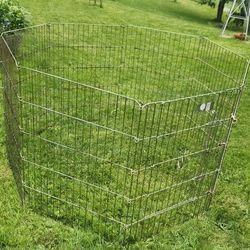 Wire Dog Pet Exercise Pen 8 Panels Height 30"x 24 Wide