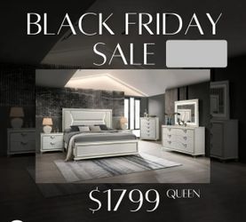 NEW BEDROOM FURNITURE SET - BED MATTRESS AND MORE 