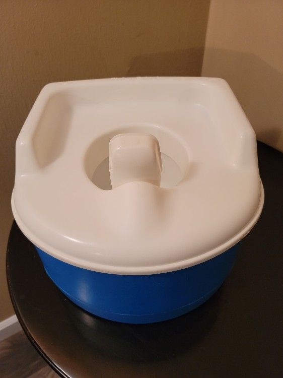 Vintage 1987 FISHER-PRICE Potty Toilet Training Seat-Chair-Step Stool RETRO 