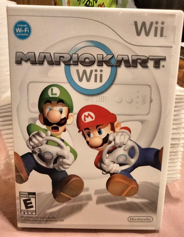 Mario Kart Wii Nintendo Wii Complete CIB with Manual and inserts
