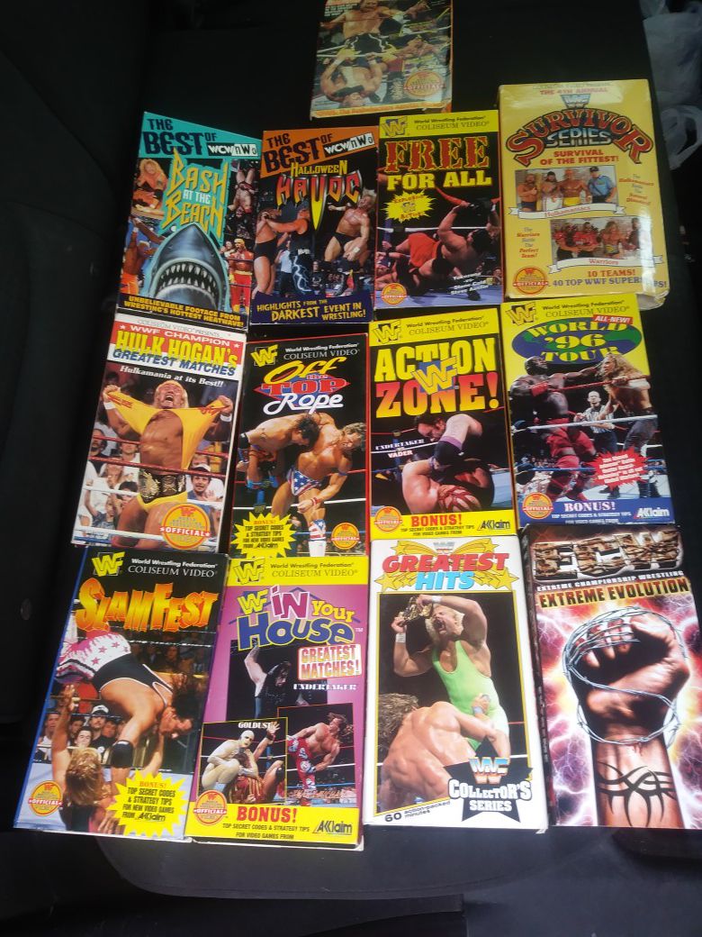 Vintage Wrestling VHS