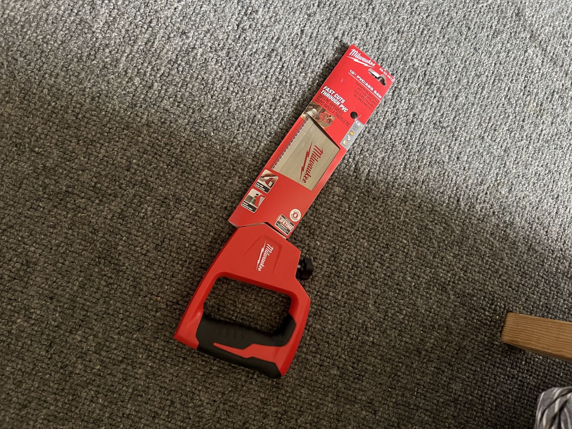 Milwaukee 12 in. PVC/ABS Hack Saw With Steel Handle 