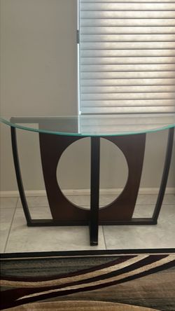 Mid century  wood Side table