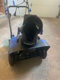 Electric snow blower