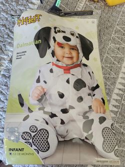 Dalmatian Costume 12-18m