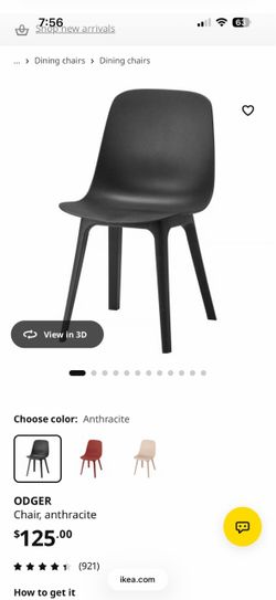 IKEA ODGER chairs 4x