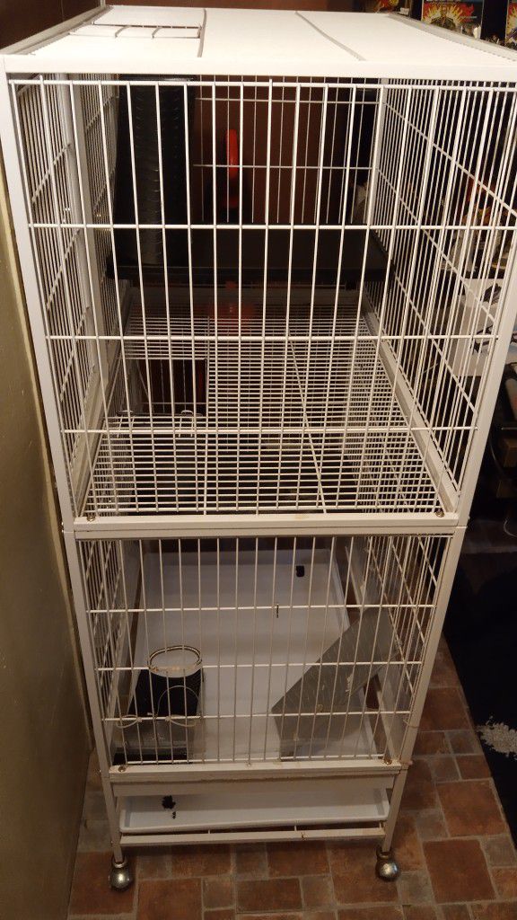 Big Cage Used For Birds / Hamster 