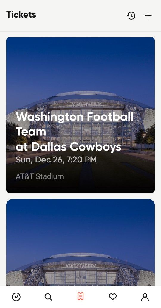 Cowboys  vs WFT  26 December 2021