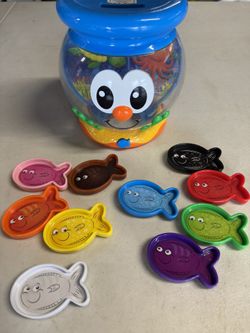 The Learning Journey: Learn With Me - Color Fun Fish Bowl - Color Teaching Toddler Toys & Gifts for Boys & Girls Ages 2 Years and Up - Preschool Learn