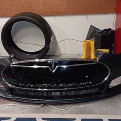 2012-16, Tesla Model S FRONT BUMPER used