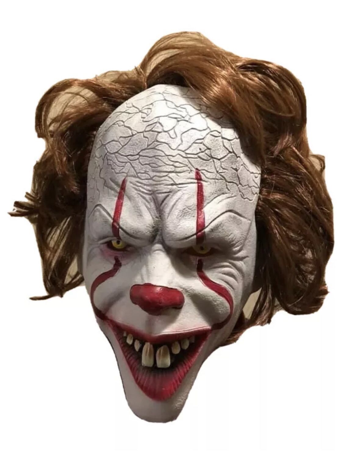 Adult Halloween Mask Pennywise Stephen King’s It. New in the bag!