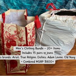 Men’s Mystery Clothing Bag Bundle Large 
