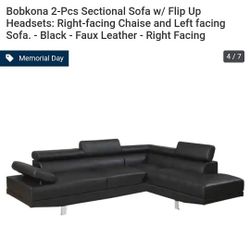 Leather Sofa 