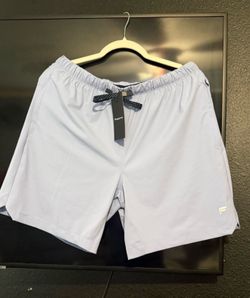 Fabletics men’s light blue shorts