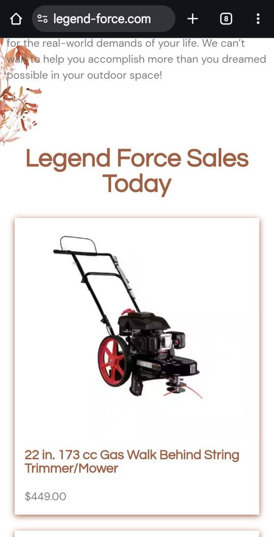 Legend Force String Trimmer