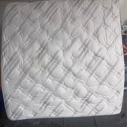 King size mattress and bed frame