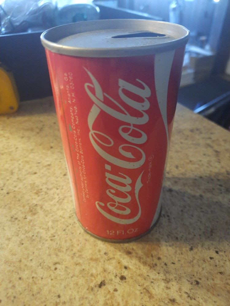 Vintage Pull Top Coke Can.