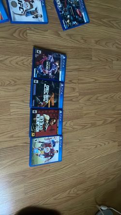 PS4 Games (Prices In Desc)