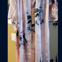 Long Satin Komono Robe