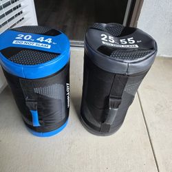 55lbs  and 44Ilbs SAND BAGS