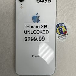 iPhone XR White 64GB Unlocked