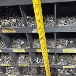 Metal Screw Bolts Hardware Organizer 