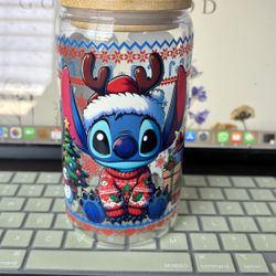 16oz Custom Glass Cup 