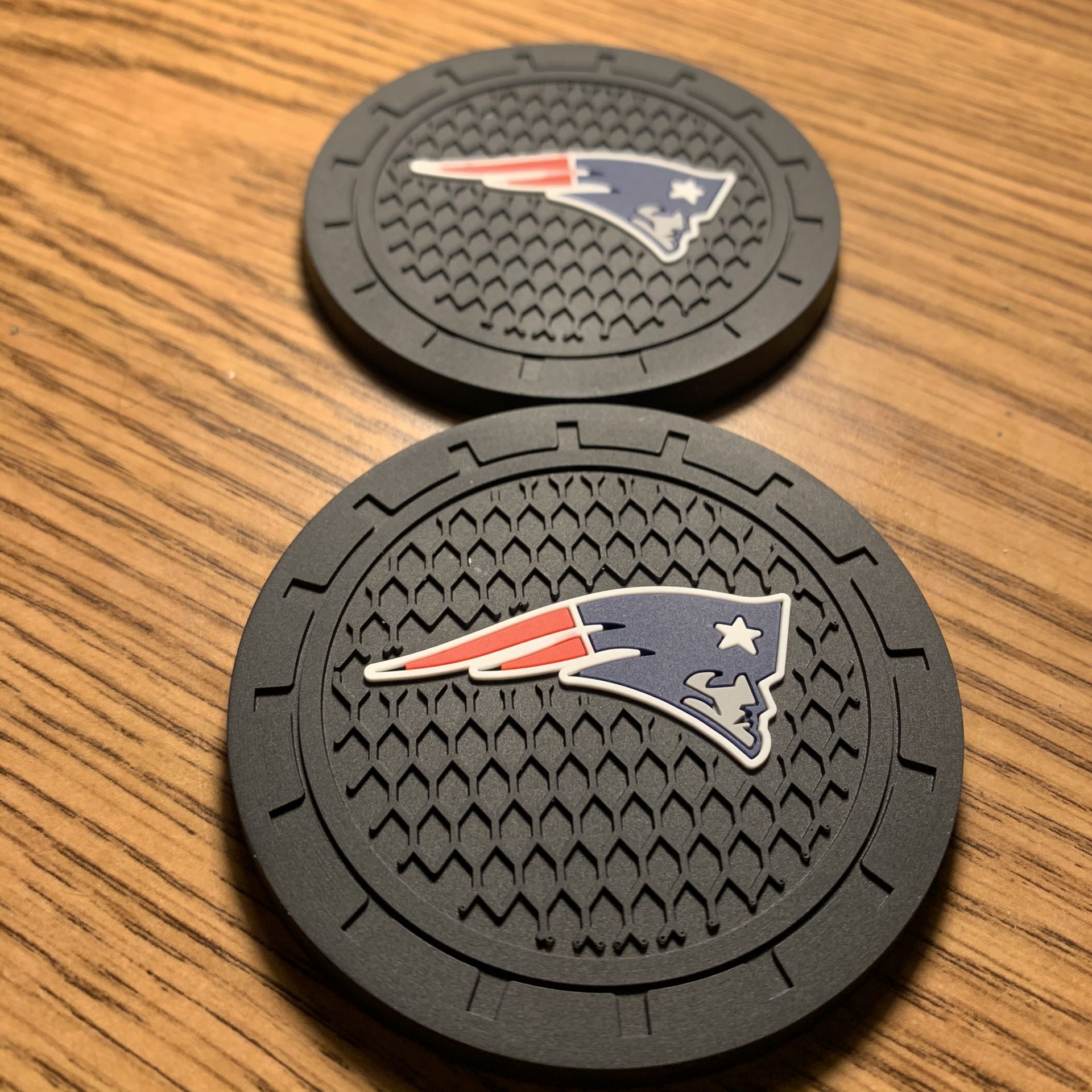 New England Patriots Cup Coasters for Car (NFL)
