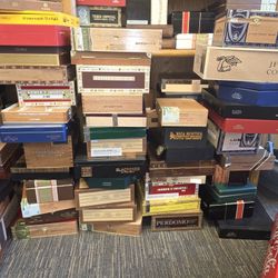 Empty Cigar Boxes