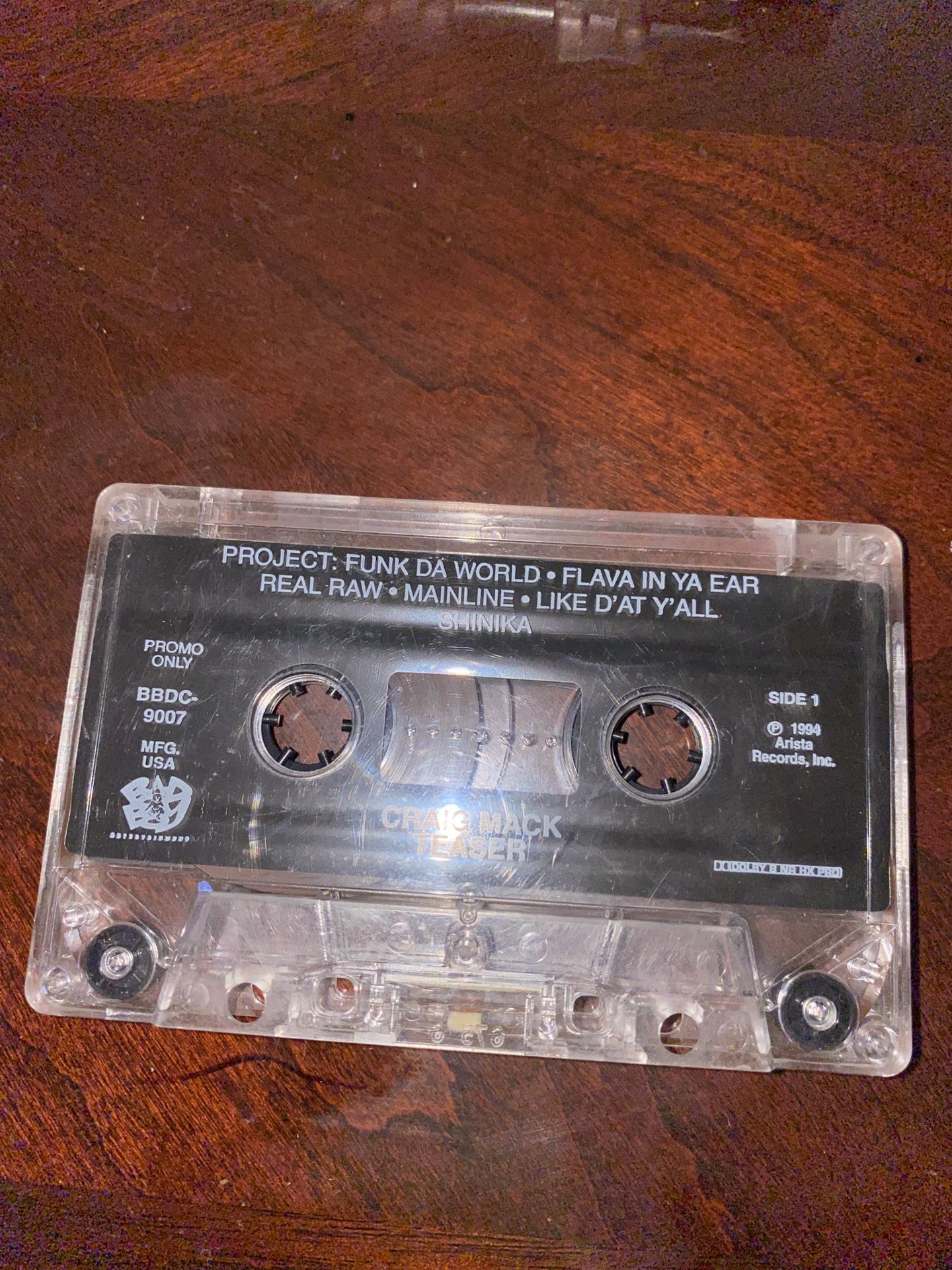 Notorious Big Craig Mack Teaser Cassette Used Vg+ Elevate your vintage music collection with the Notorious Big Craig Mack Teaser Cassette, a must-h