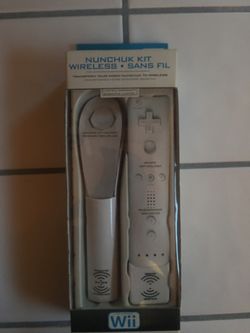 Nintendo Wii nunchuck wireless adapter
