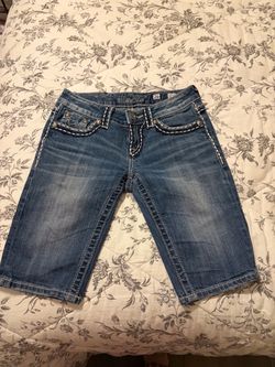 Miss Me Denim Bermuda Shorts Size 26