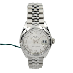 2022 Rolex 28mm DateJust Ref# 279160 Stainless Steel Watch Silver Dial. (WR-2101)