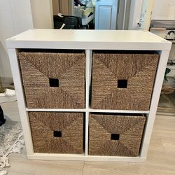 White Cubed Shelf/Storage/Organizer