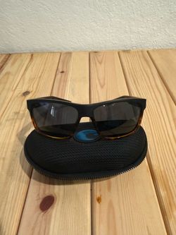 Costa Del Mar Slack Tide SLT181 Black Tortoise Polarized Sunglasses w/ Original Case