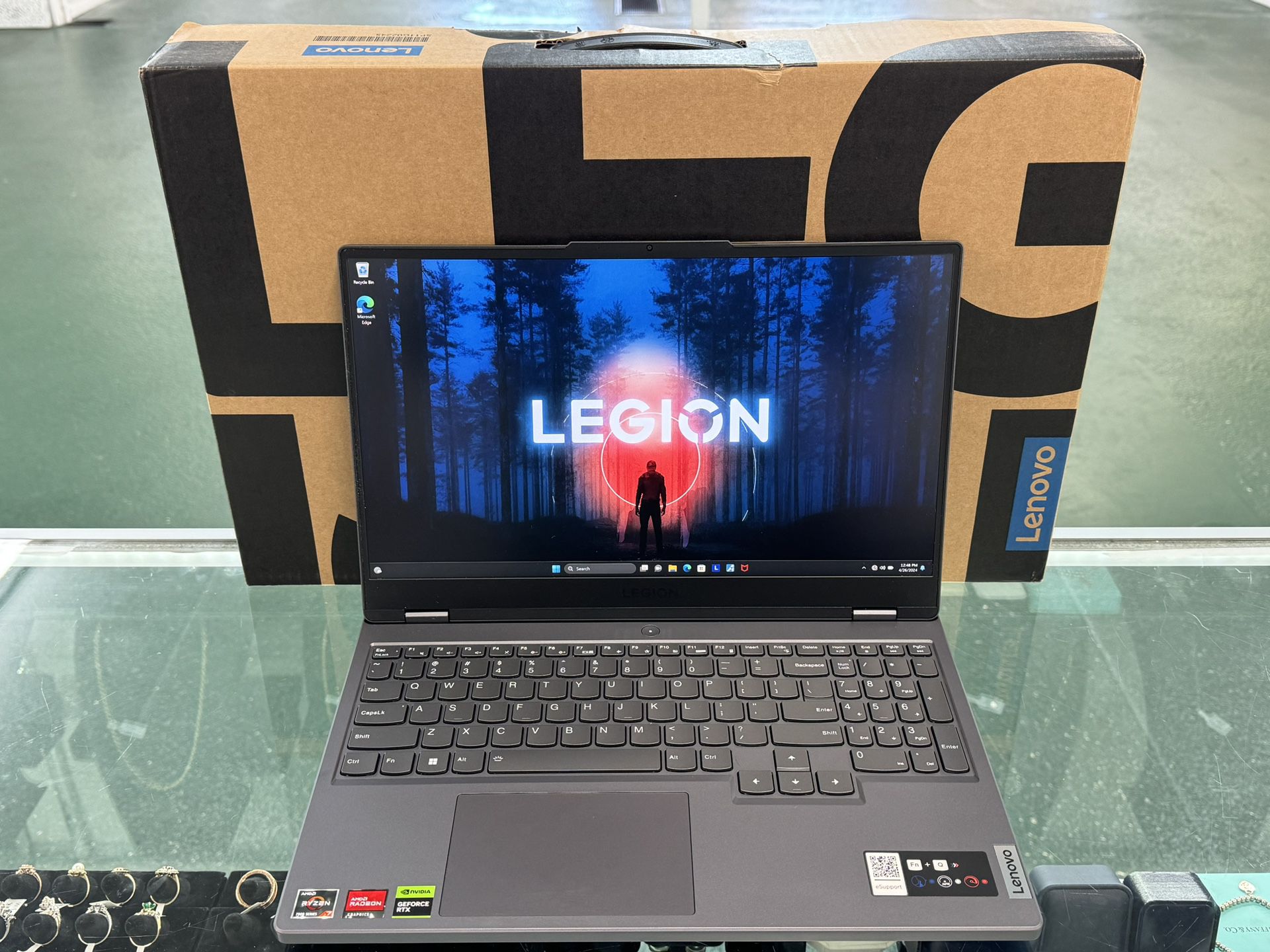 NEW! 2023 Lenovo Legion 5 15.6" 165Hz AMD Ryzen 7 7735HS 16GB RAM 512GB SSD Gaming Laptop RTX4060