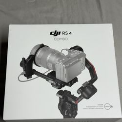 DJI RS4 Combo  New 