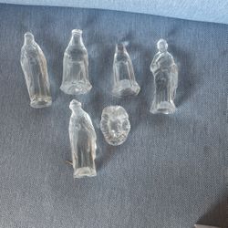 Glass Nativity Set