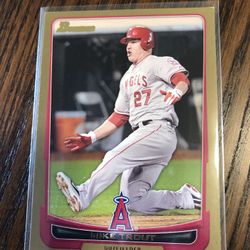 2012 Mike Trout Bowman Card