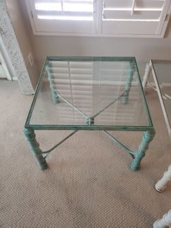 Nice table with glass top