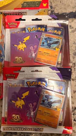 Pokemon 30 anniversary STICKERS