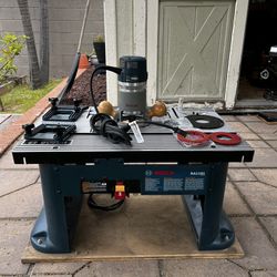 !!!GREAT CONDITION—BOSCH 2.25HP CORDED FIXED-BASE ROUTER!!!
