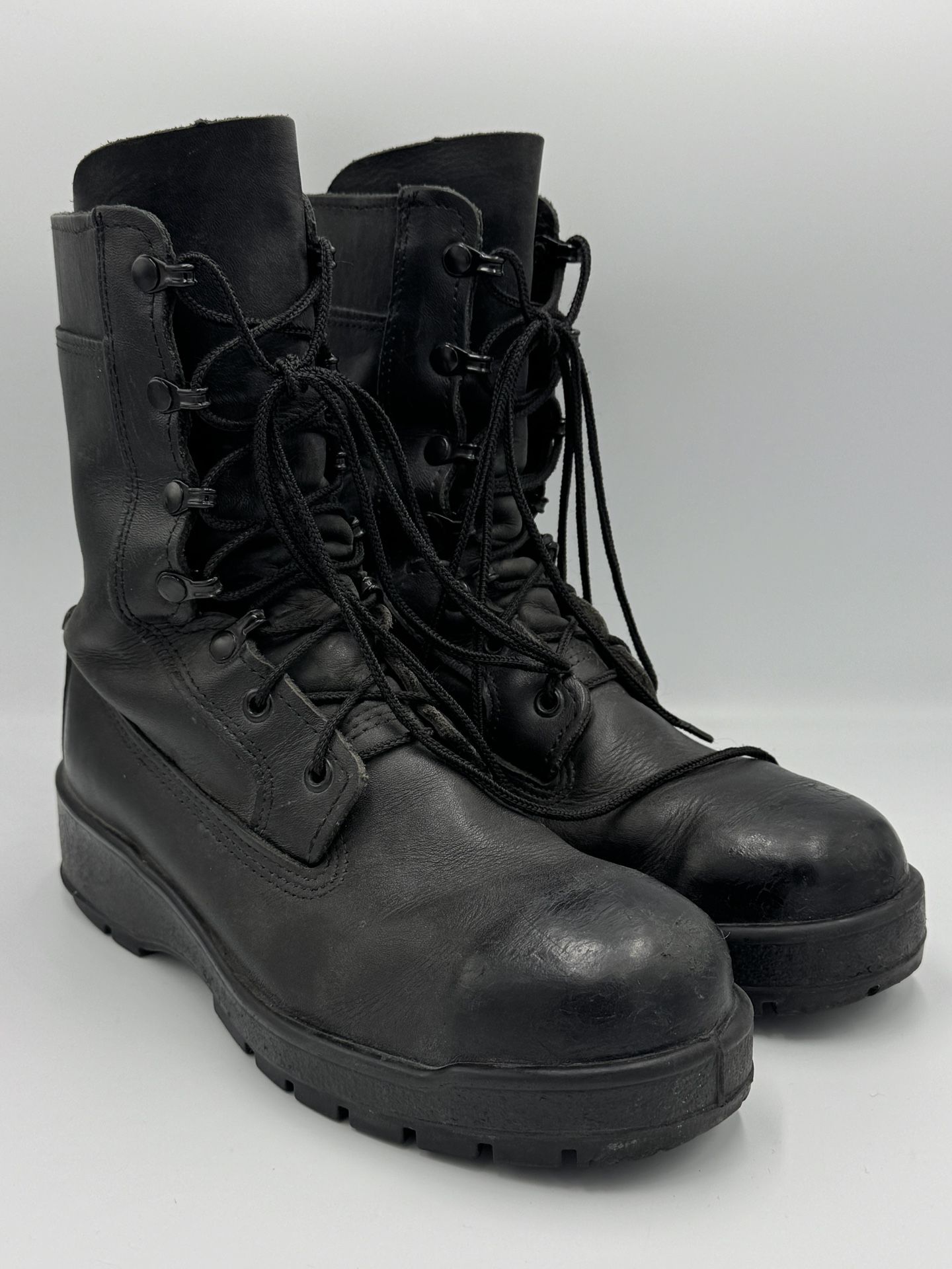 Rocky 808F General Purpose Boots Women’s 8.5W Steel Toe Black Leather Combat