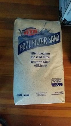 Pool Sand 50lb bag (new)